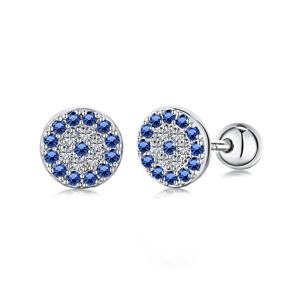 ˇFashion StreetˇDevil's Eye Ear Bone Nail Earrings