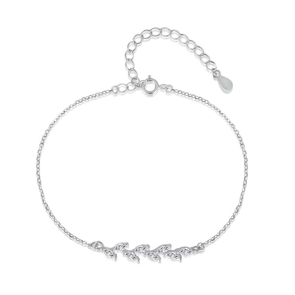 ˇFashion StreetˇElegant Wheat Leaves Shape Bracelet