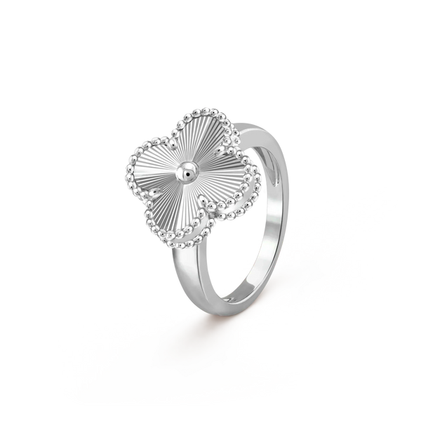 ˇFashion StreetˇCLOVER SILVER RING